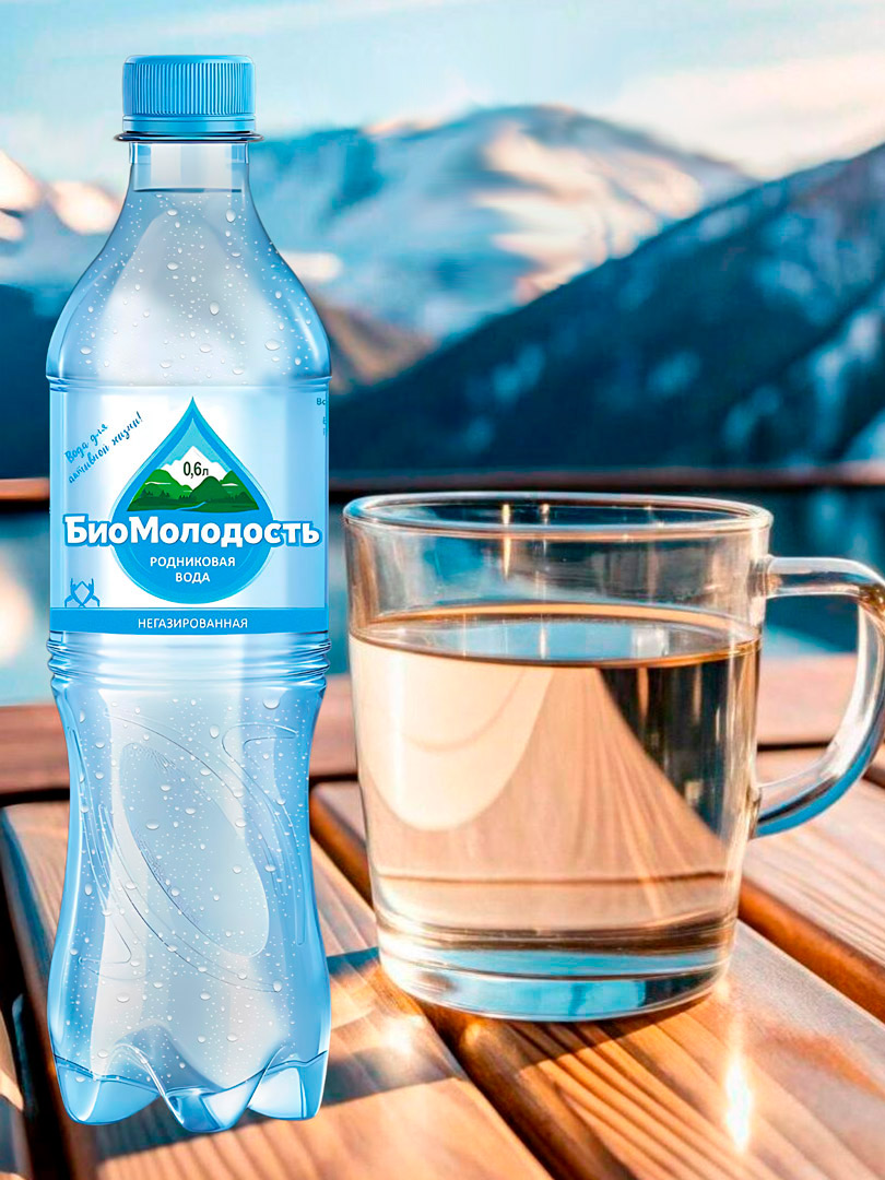 Родниковая вода - питьевая минеральная под ТЗ 